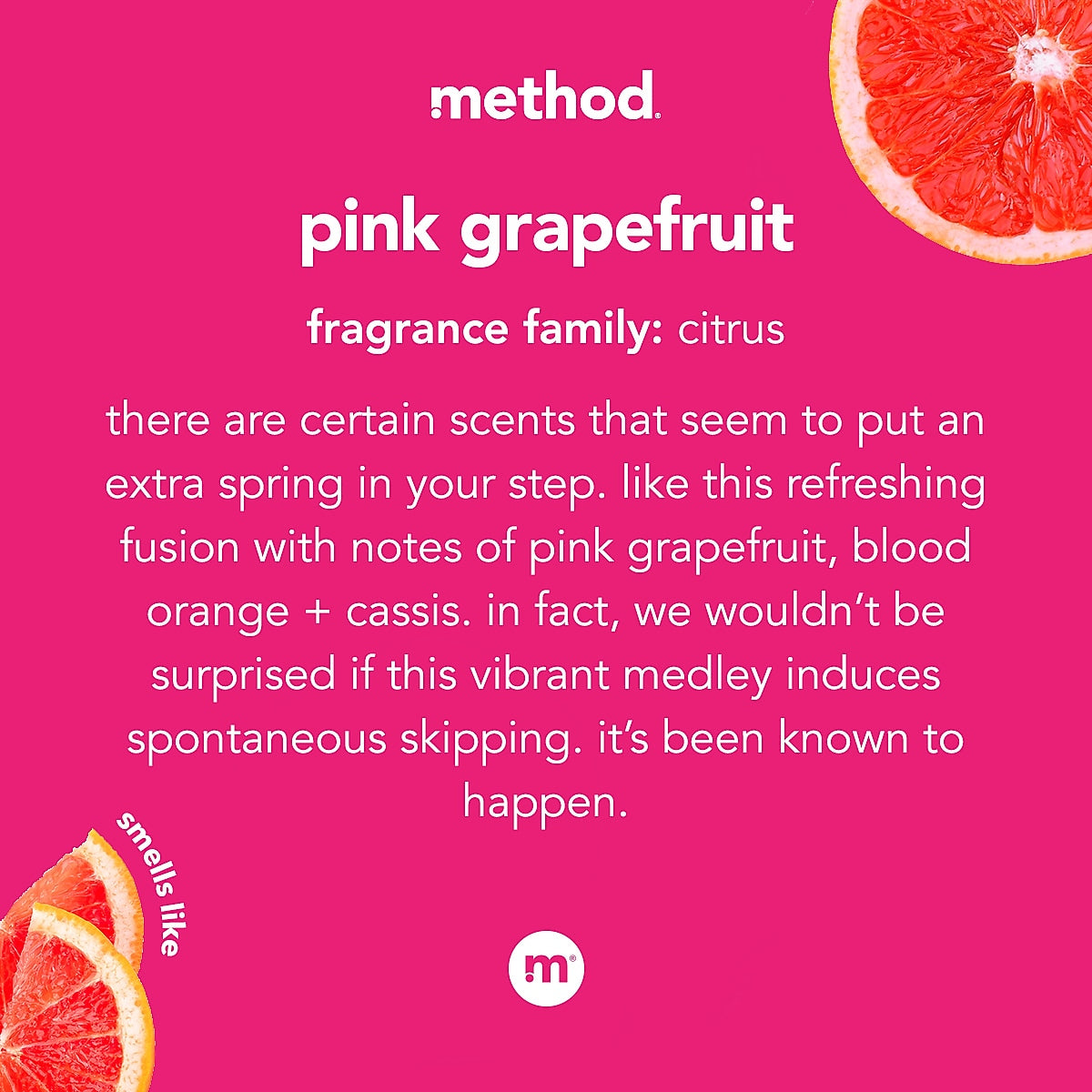 Method All Purpose Cleaner Refill, Pink Grapefruit, 68 Oz.