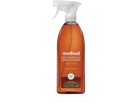 Method Daily Plant-Based Wood Cleaner, Almond Scent, 28 oz.