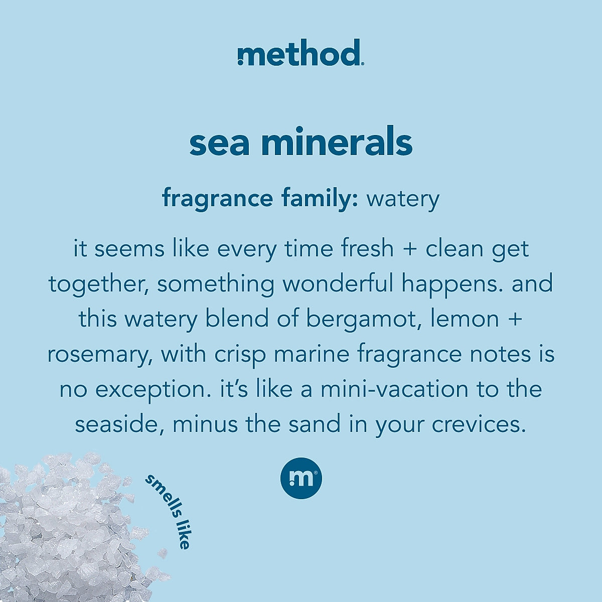 Method Foaming Hand Soap Refill, Sea Minerals, 28 Fl. Oz.