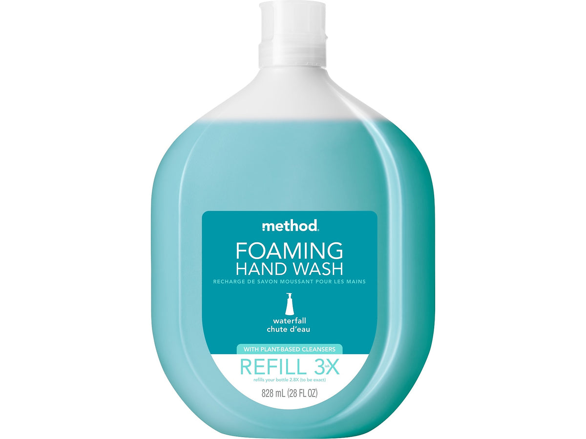 Method Foaming Hand Soap Refill, Waterfall, 28 Fl. Oz.