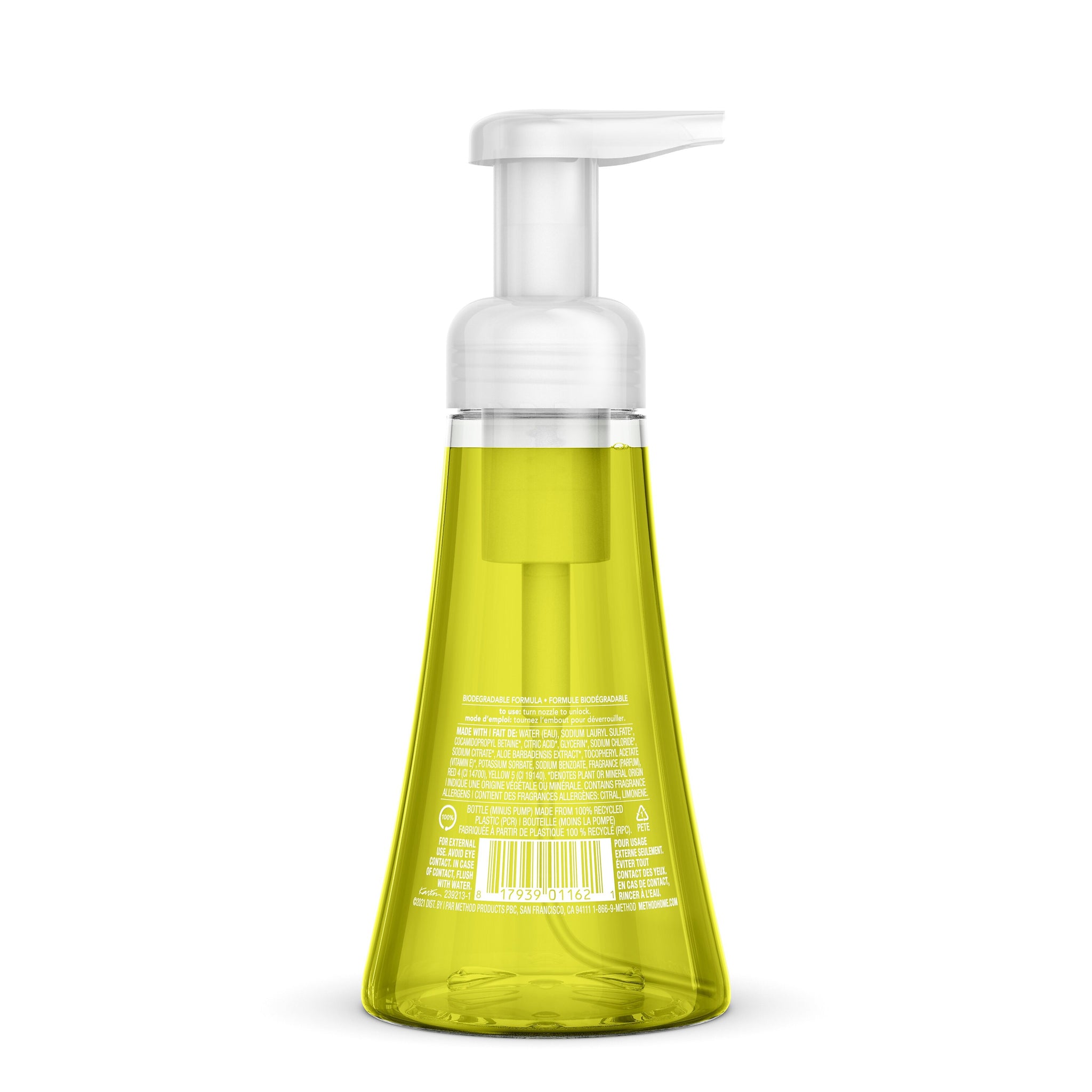 Method Foaming Hand Wash, Lemon Mint, 10 Oz.