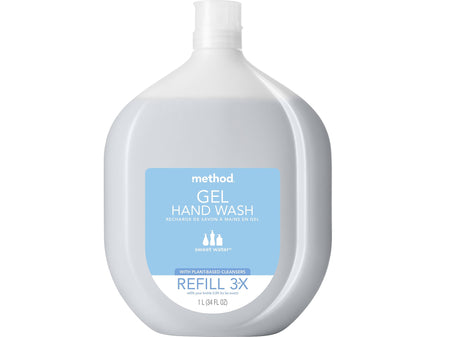 Method Gel Hand Soap Refill, Sweet Water, 34 Fl. Oz.