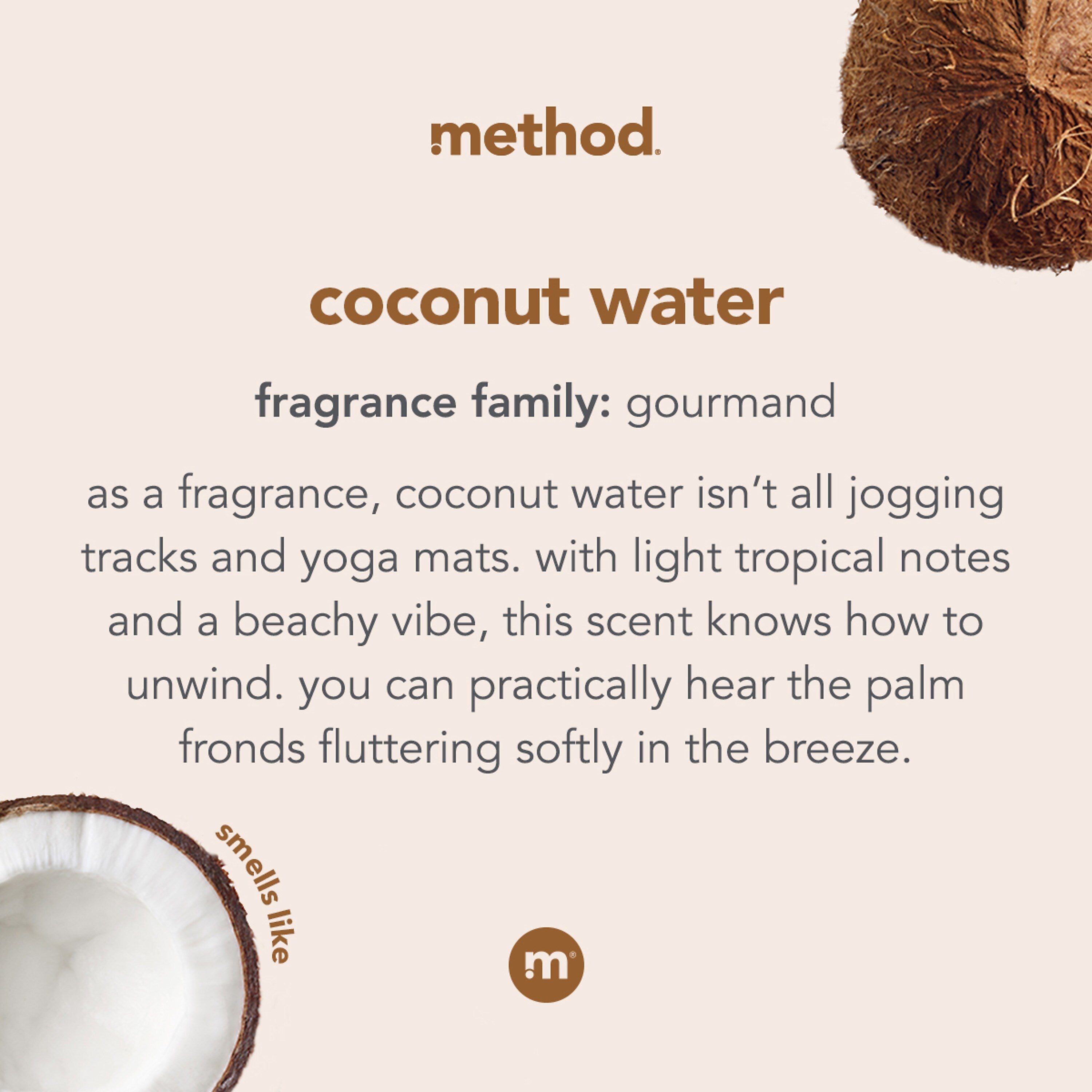 Method Liquid Hand Soap, Coconut Water Scent