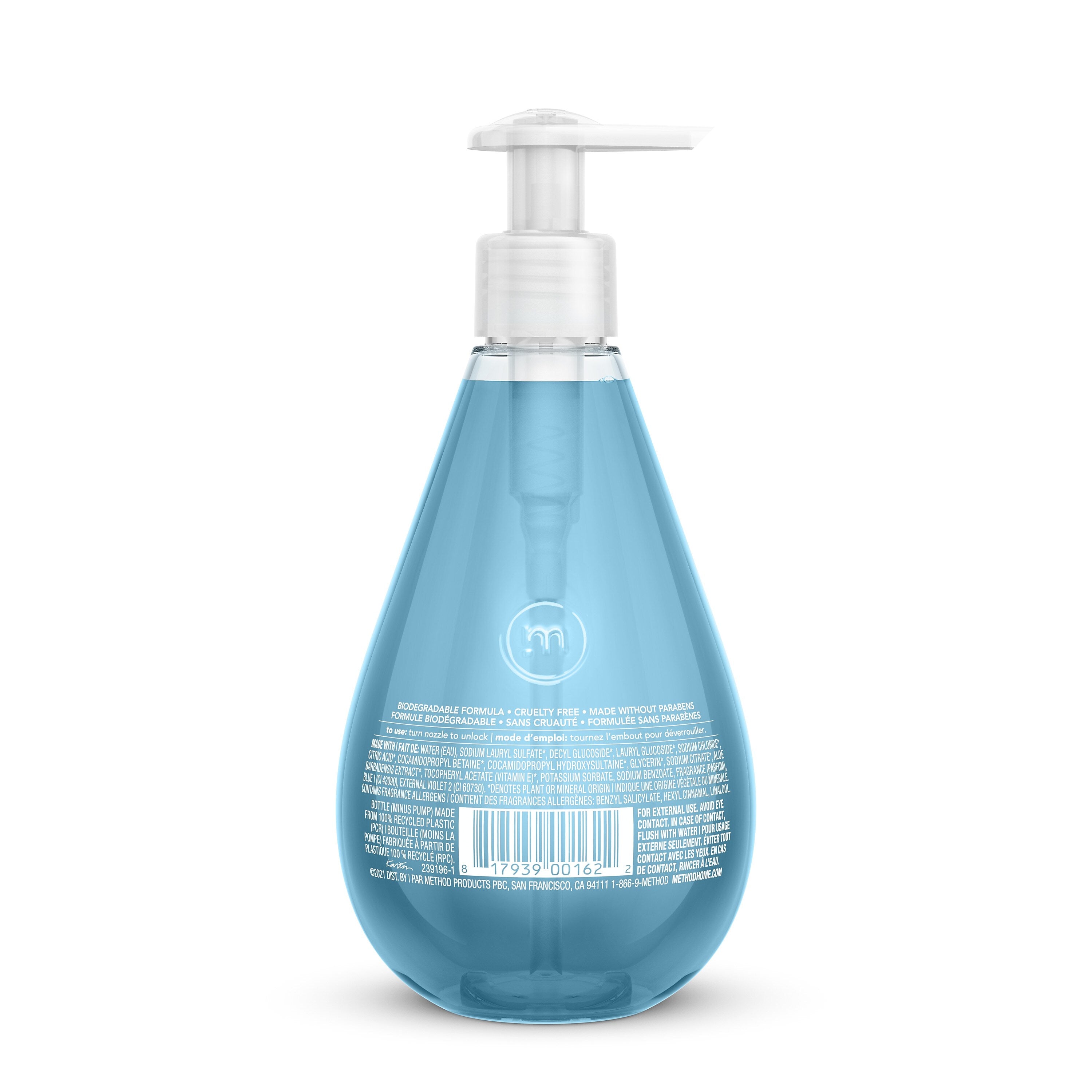 Method Liquid Hand Soap, Sea Minerals Scent, 12 Oz.