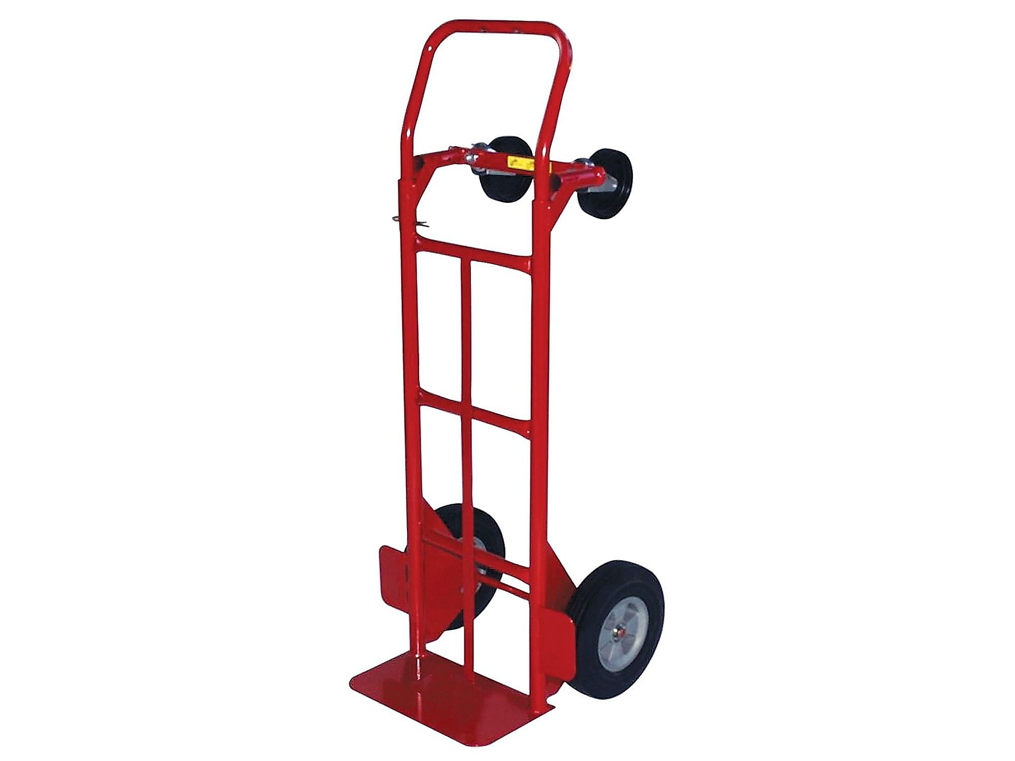 Milwaukee Convertible Hand Truck, 800 lbs., Red