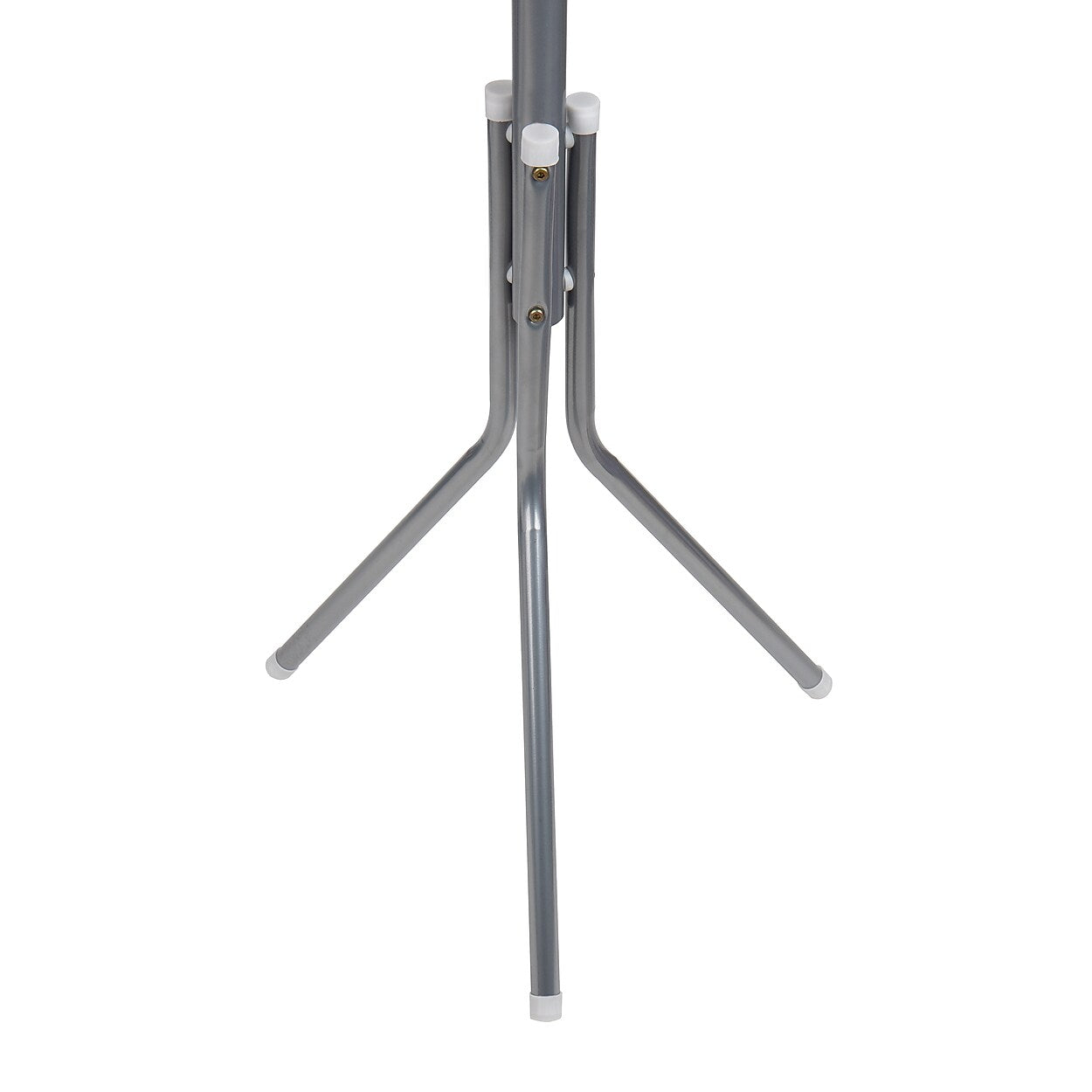 Mind Reader Coat Rack Freestanding Coat Tree, Silver, Metal