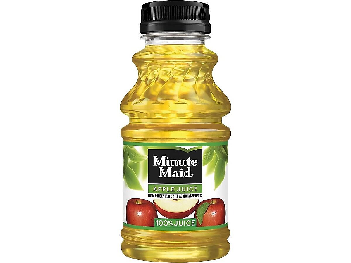Minute Maid Apple Juice, 10 oz., 24/Carton