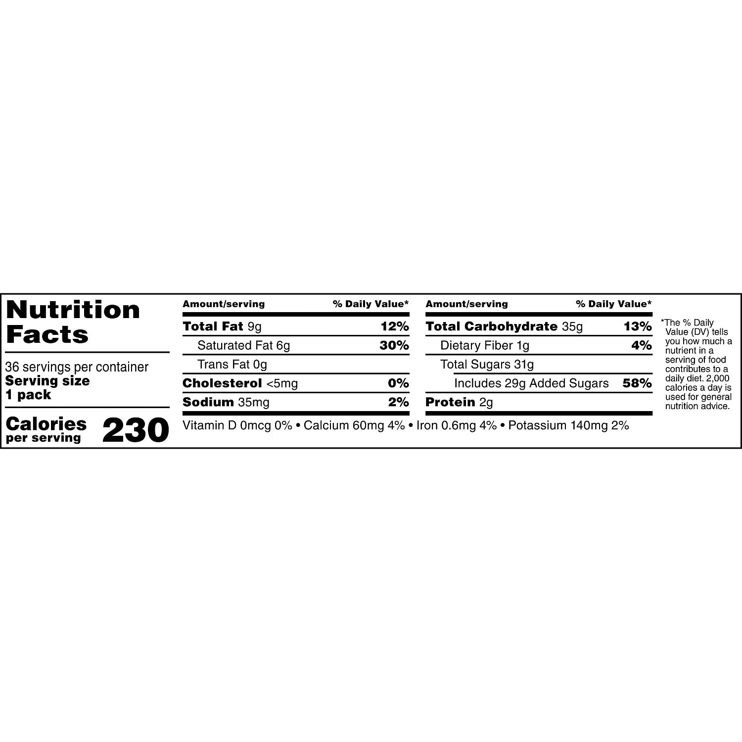 M&M's Milk Chocolate Pieces, 1.69 oz., 36/Box