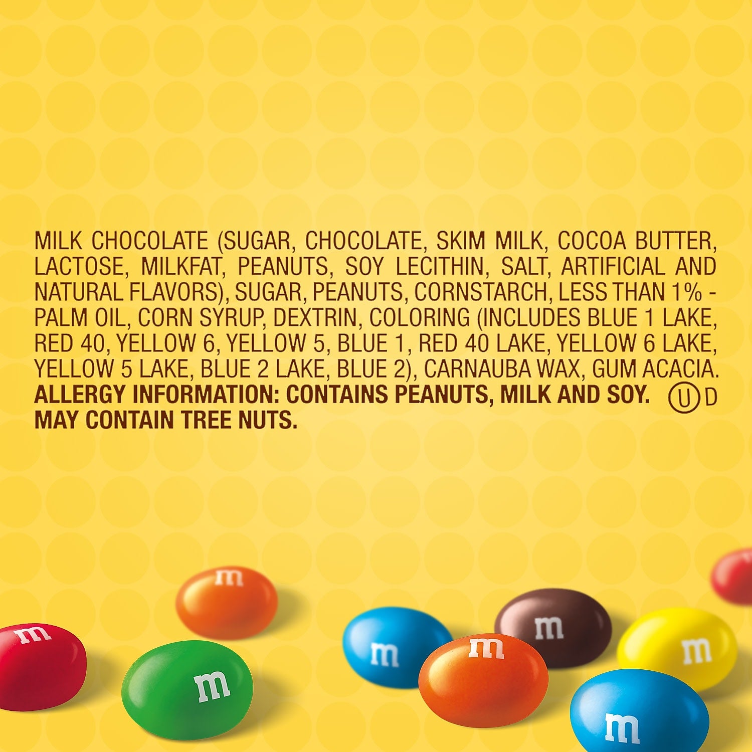 M&M's Sharing Size Peanut Milk Chocolate Pieces, 3.27 oz., 24/Box