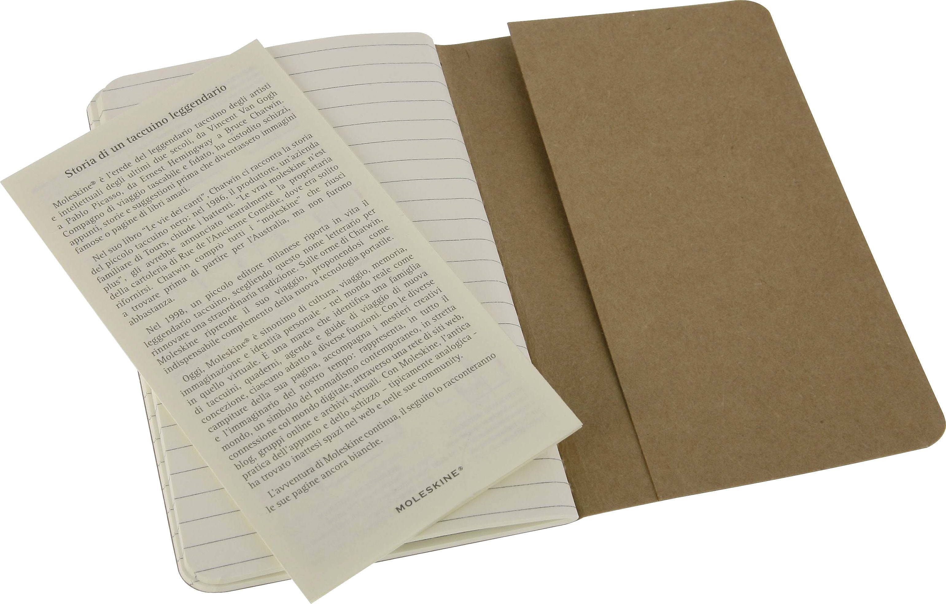 Moleskine Cahier Soft Cover Journal, 3.5