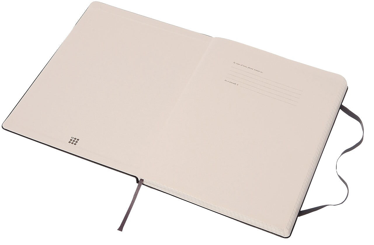 Moleskine Classic Hard Cover Notebook, 7.5