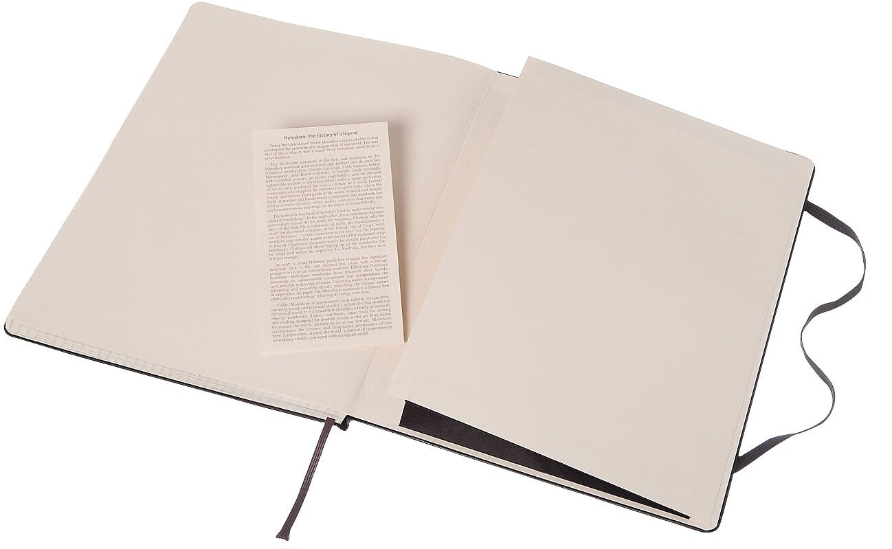 Moleskine Classic Hard Cover Notebook, 7.5