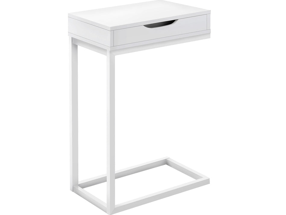 Monarch Specialties Inc. 16" x 10.25" Accent Table, White