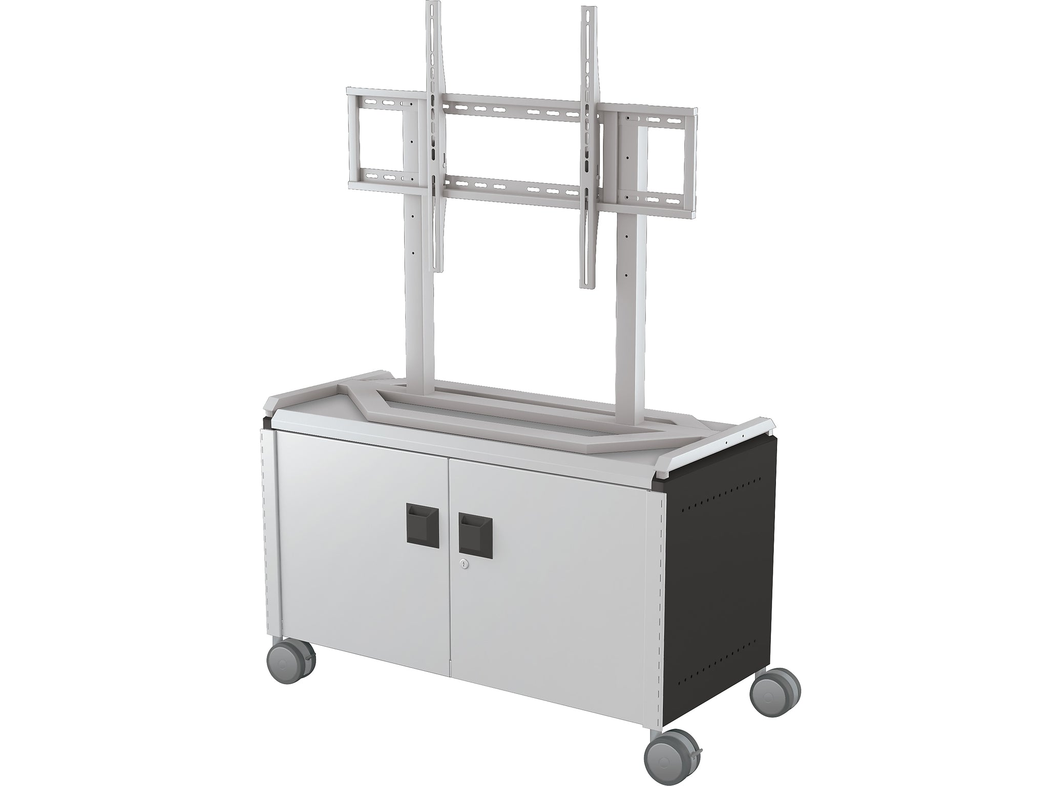 MooreCo Compass Maxi H1 Mobile 2-Section Storage Cabinet, 25.88
