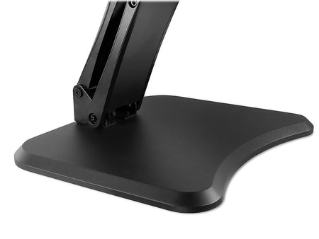 Mount-It! 25"W Manual Adjustable Standing Desk Converter, Black