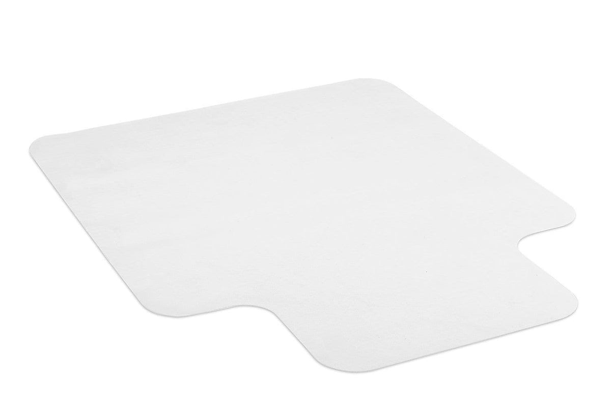 Mount-It! Hard Floor Chair Mat with Lip, 35.5" x 47", Clear Vinyl