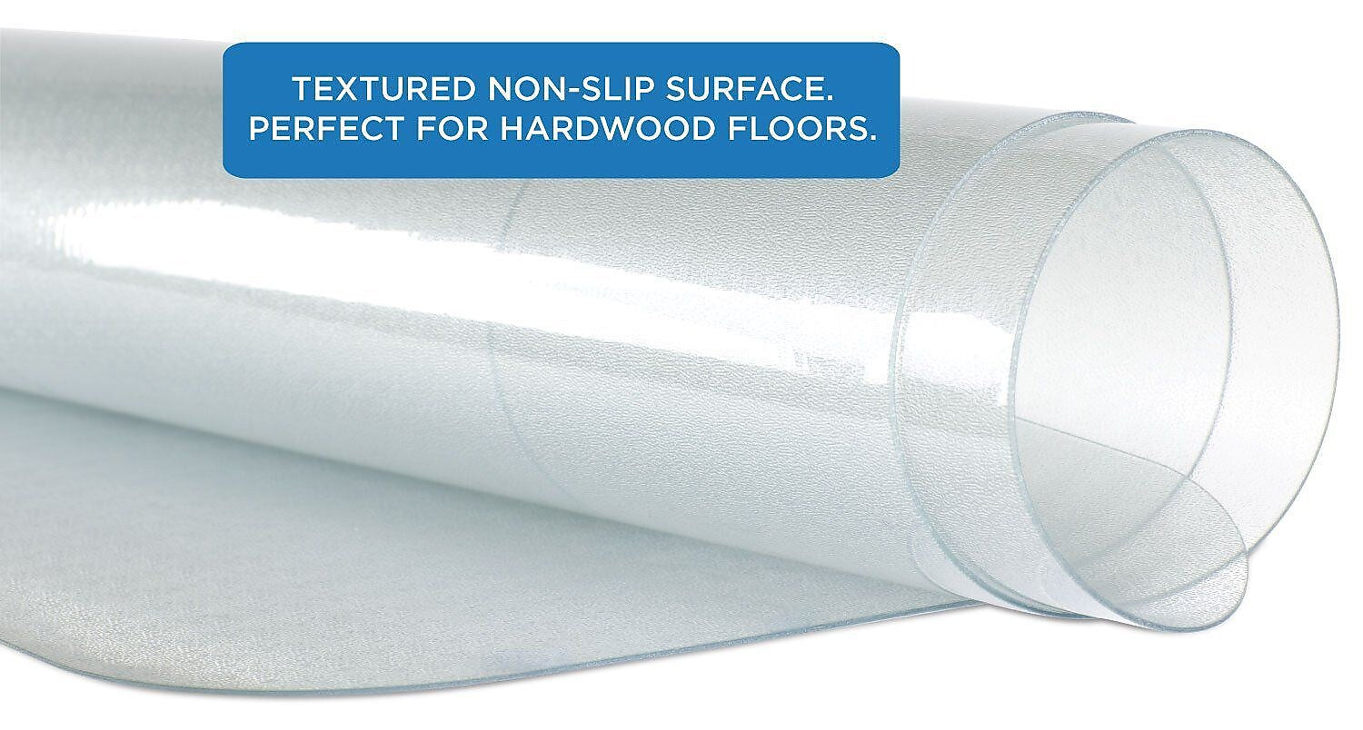 Mount-It! Hard Floor Chair Mat with Lip, 35.5