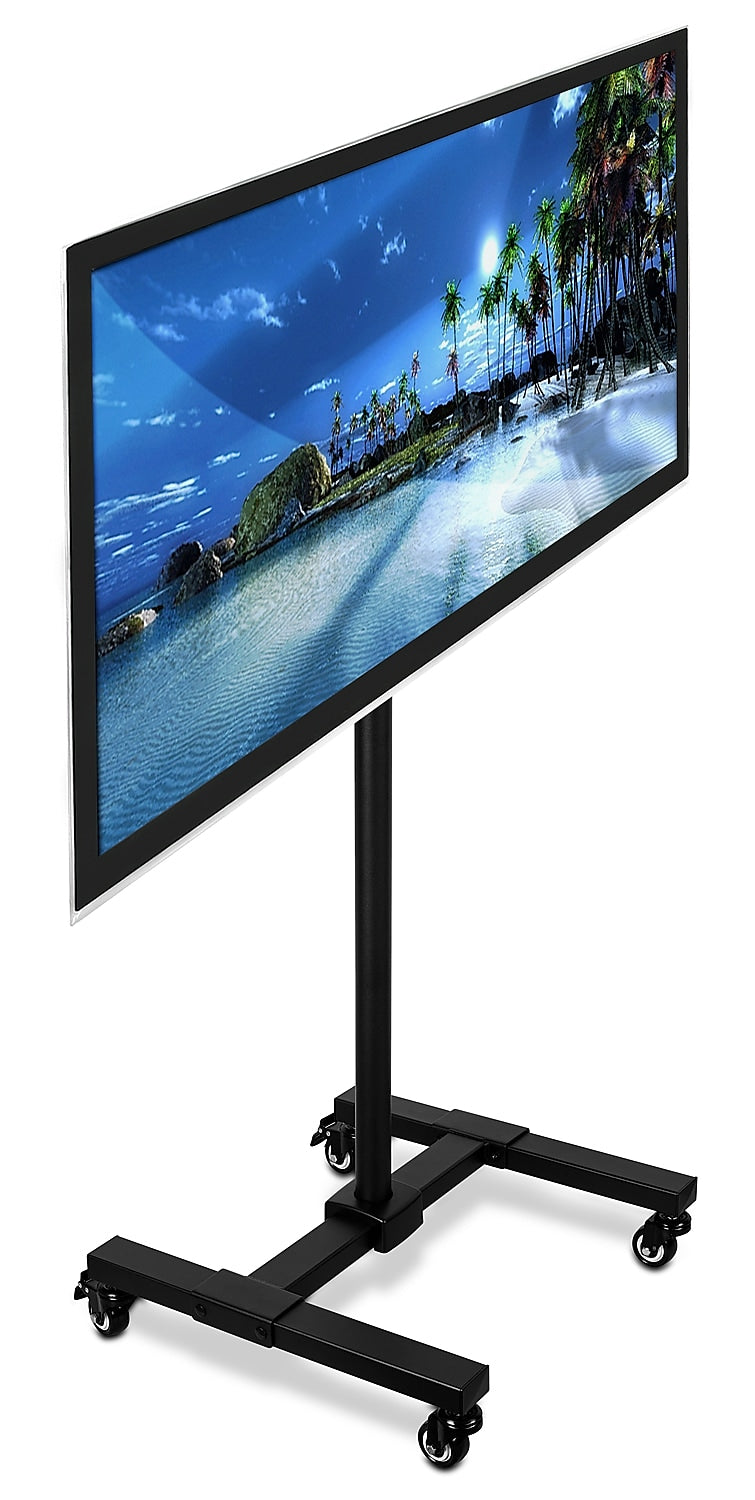 Mount-It! Metal Pedestal TV Stand, Screens up to 42