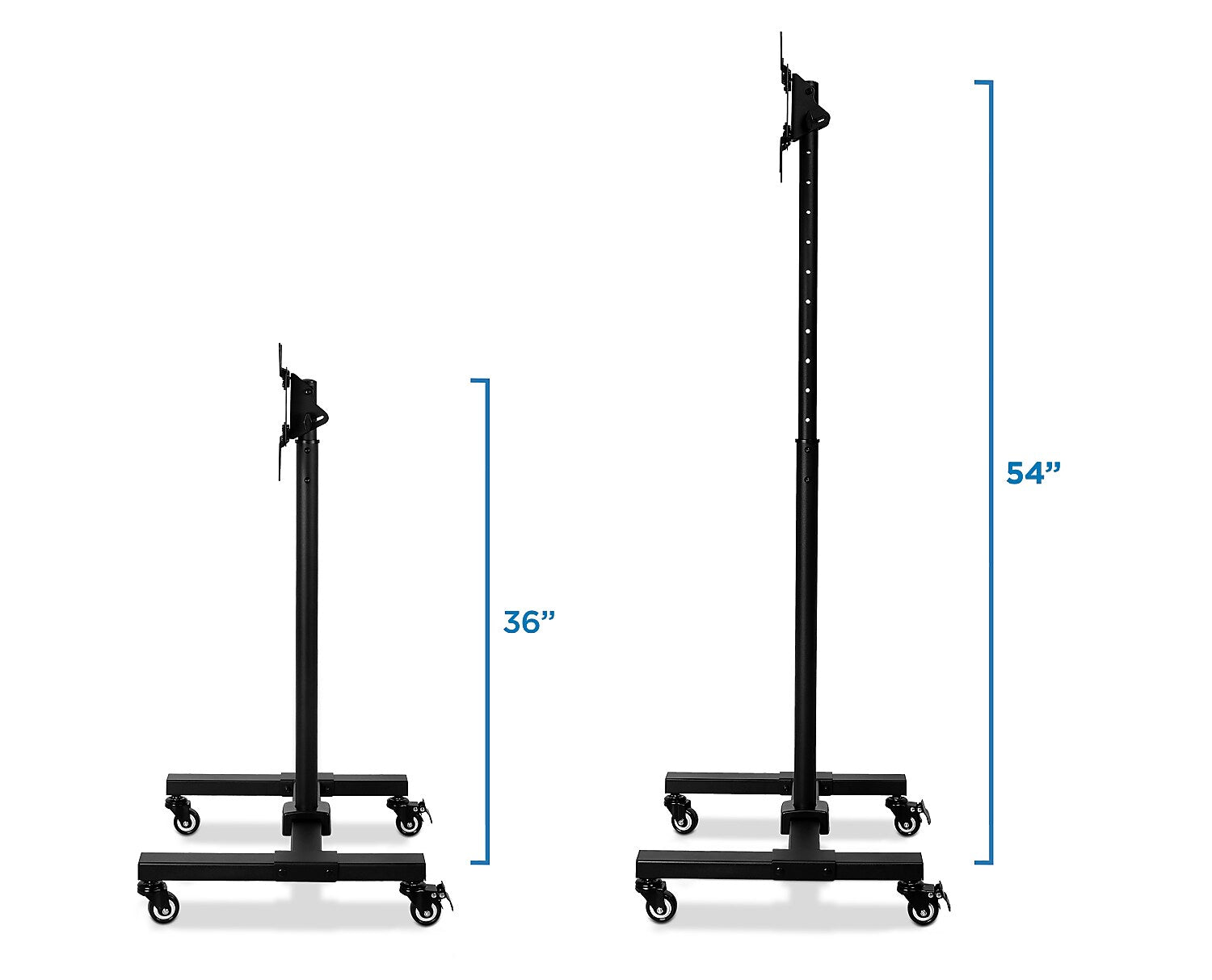 Mount-It! Metal Pedestal TV Stand, Screens up to 42
