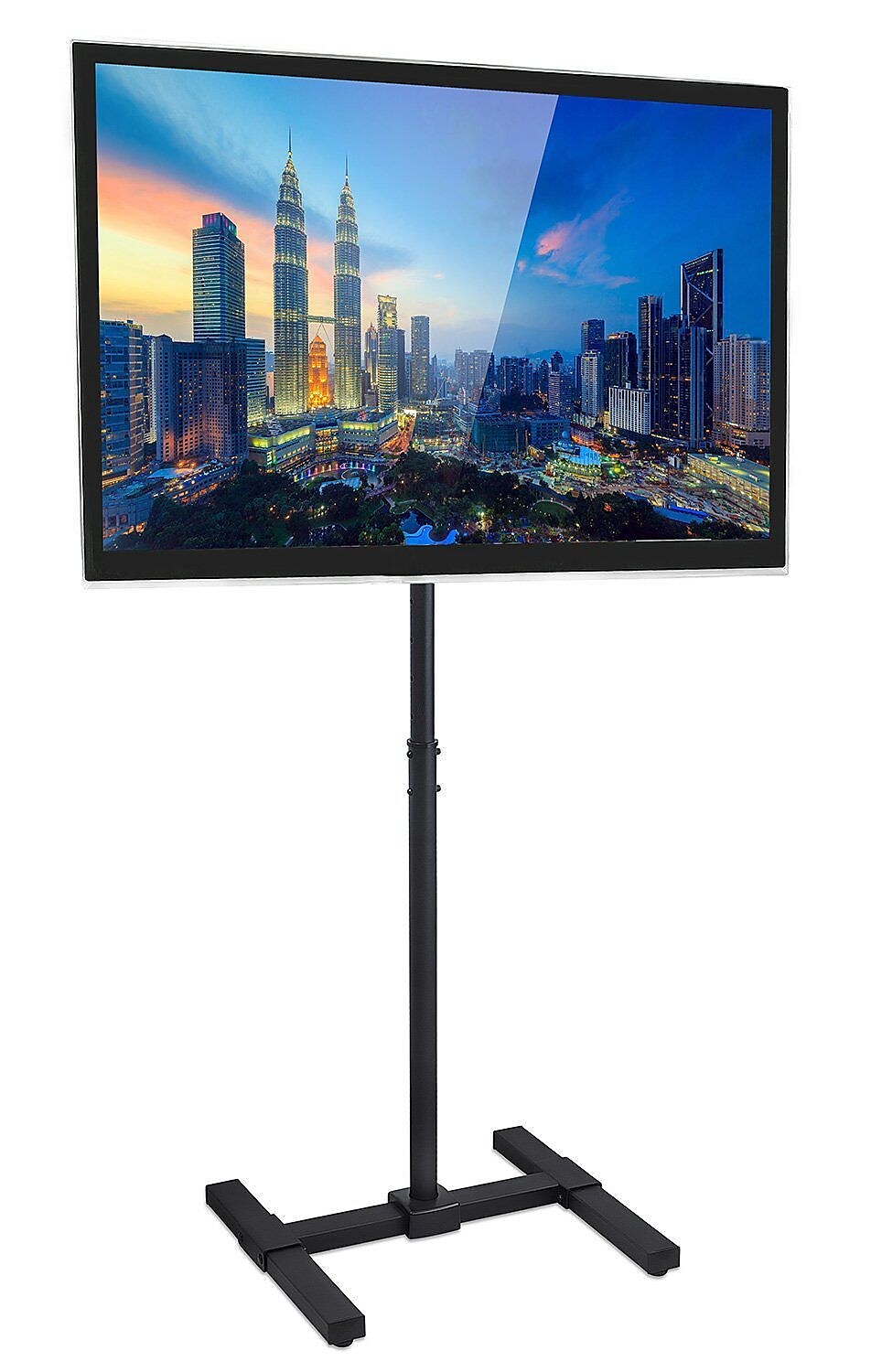 Mount-It! Pedestal TV Stand, Screens up to 42