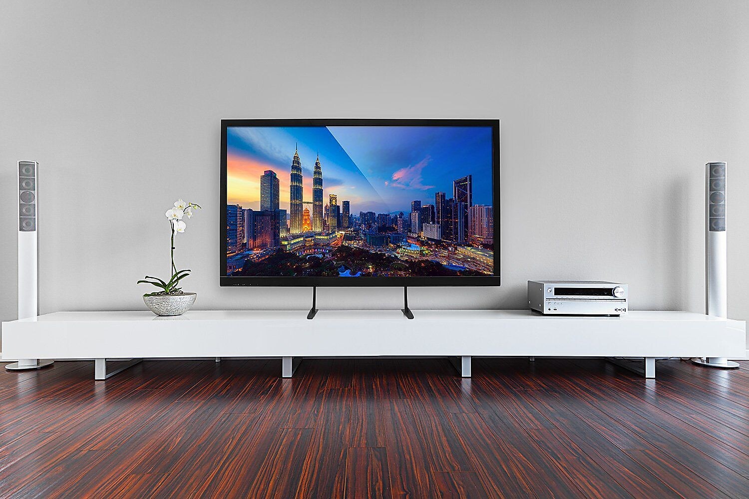 Mount-It! Pedestal TV Stand, Screens up to 60
