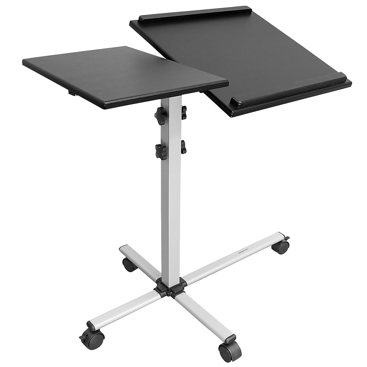 Mount-It! Rolling Adjustable Laptop Tray and Projector Cart