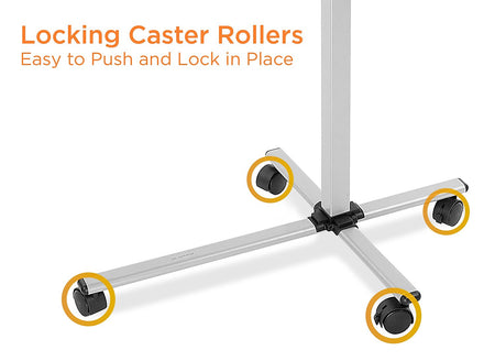 Mount-It! Rolling Adjustable Laptop Tray and Projector Cart