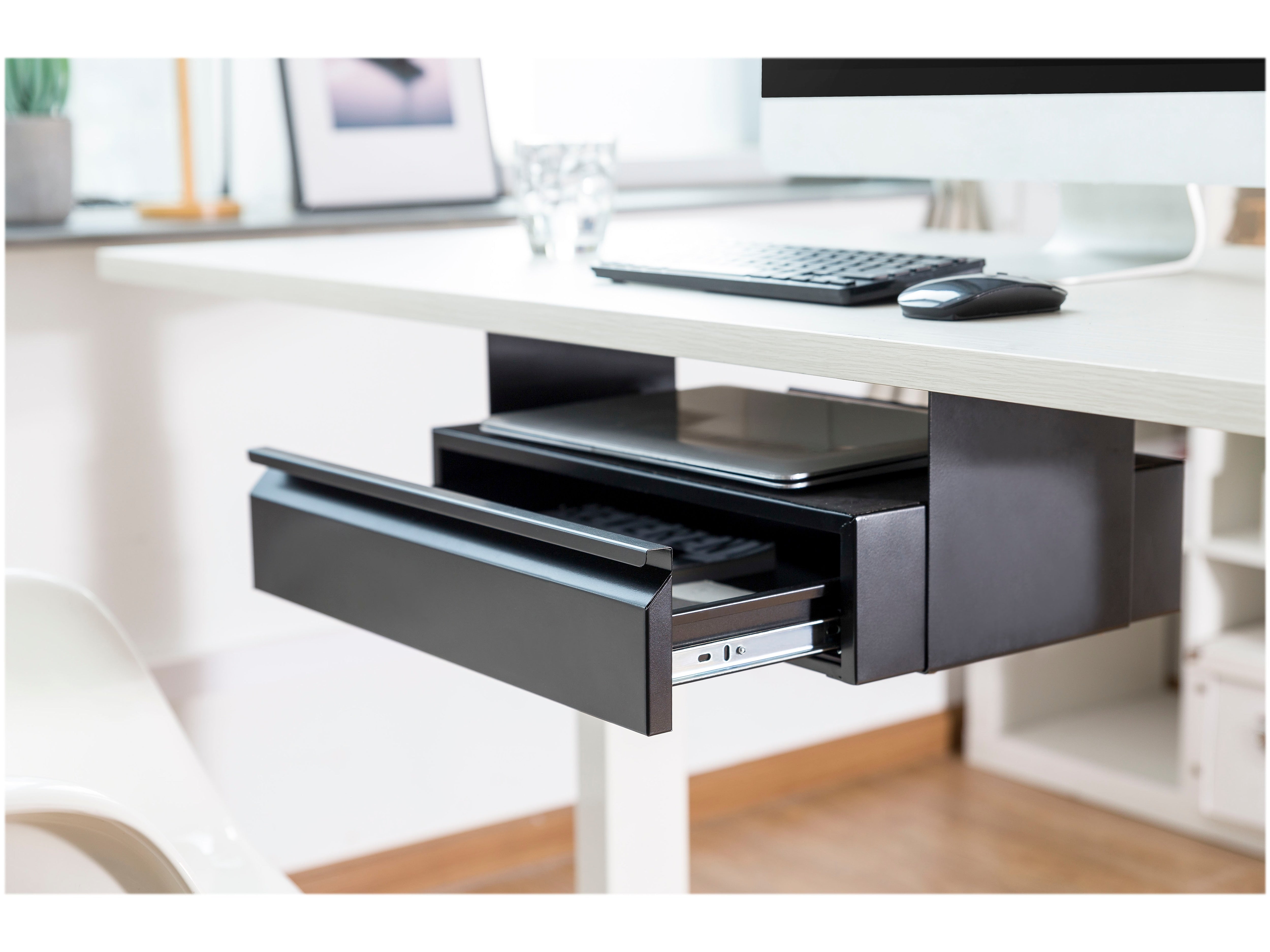 Mount-lt! Steel Under the Desk Mounting Component, 7.4