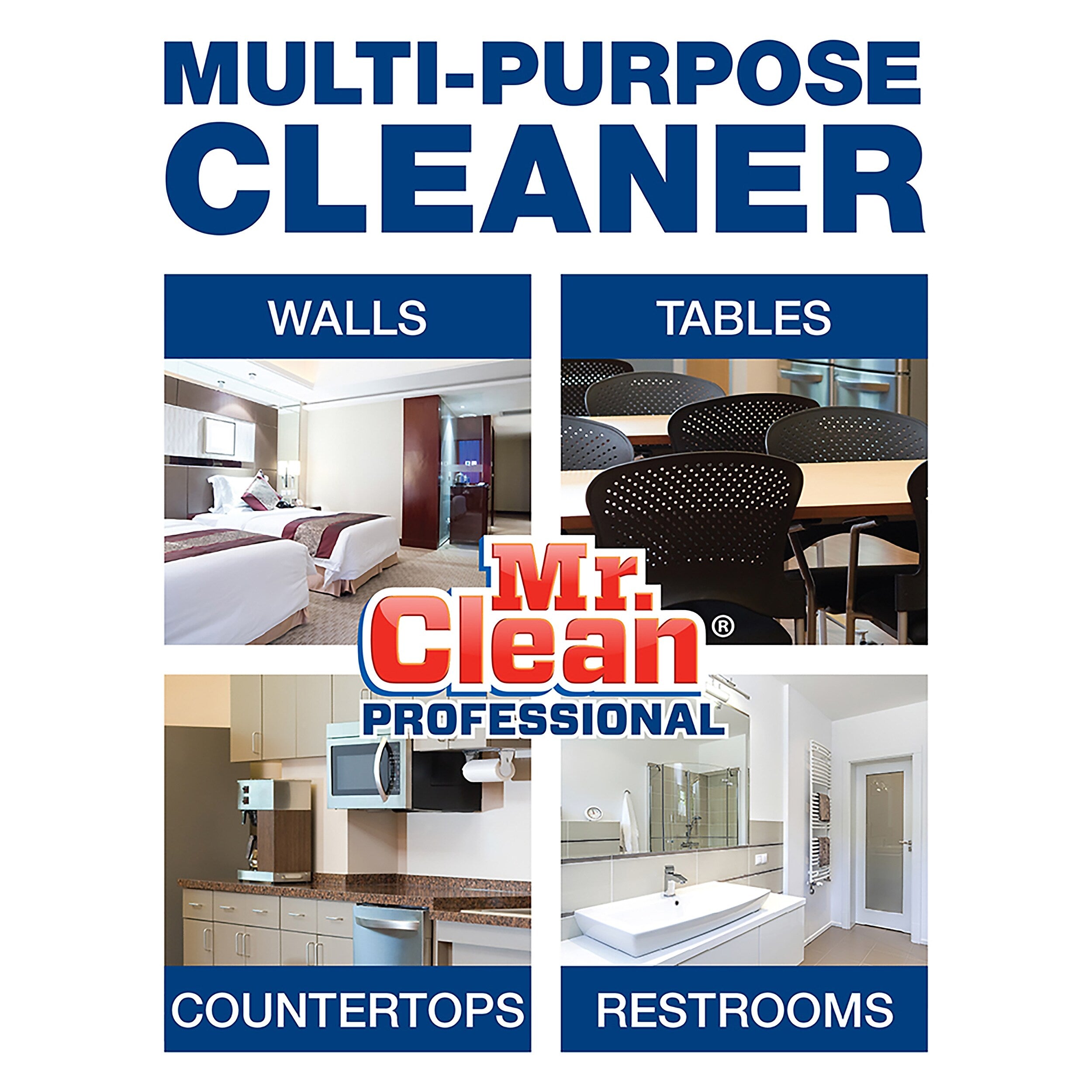 Mr. Clean Finished Floor Cleaner, 1 Gal., 3/Carton