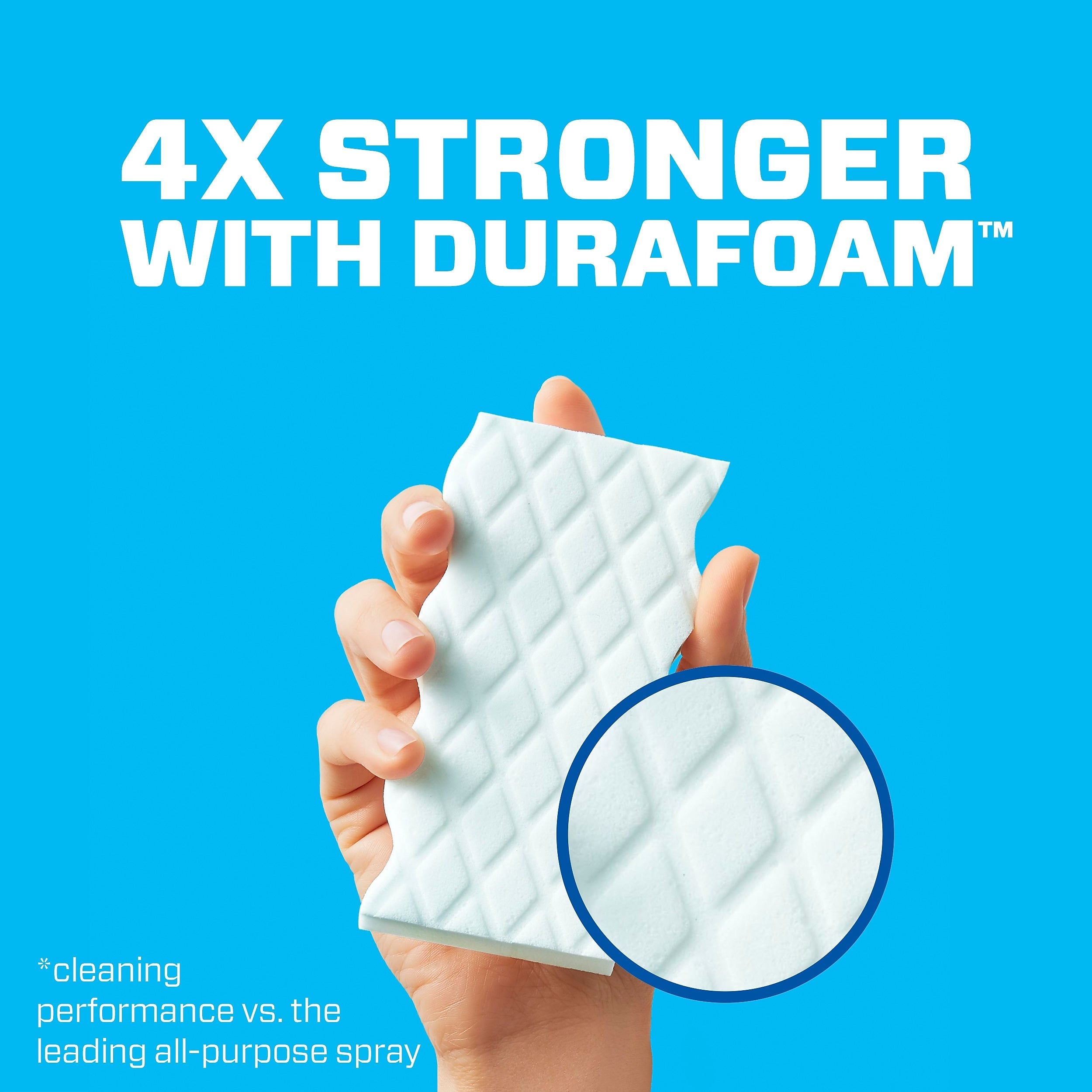 Mr. Clean Magic Eraser Extra Durable White Scouring Pad, 4/Pack