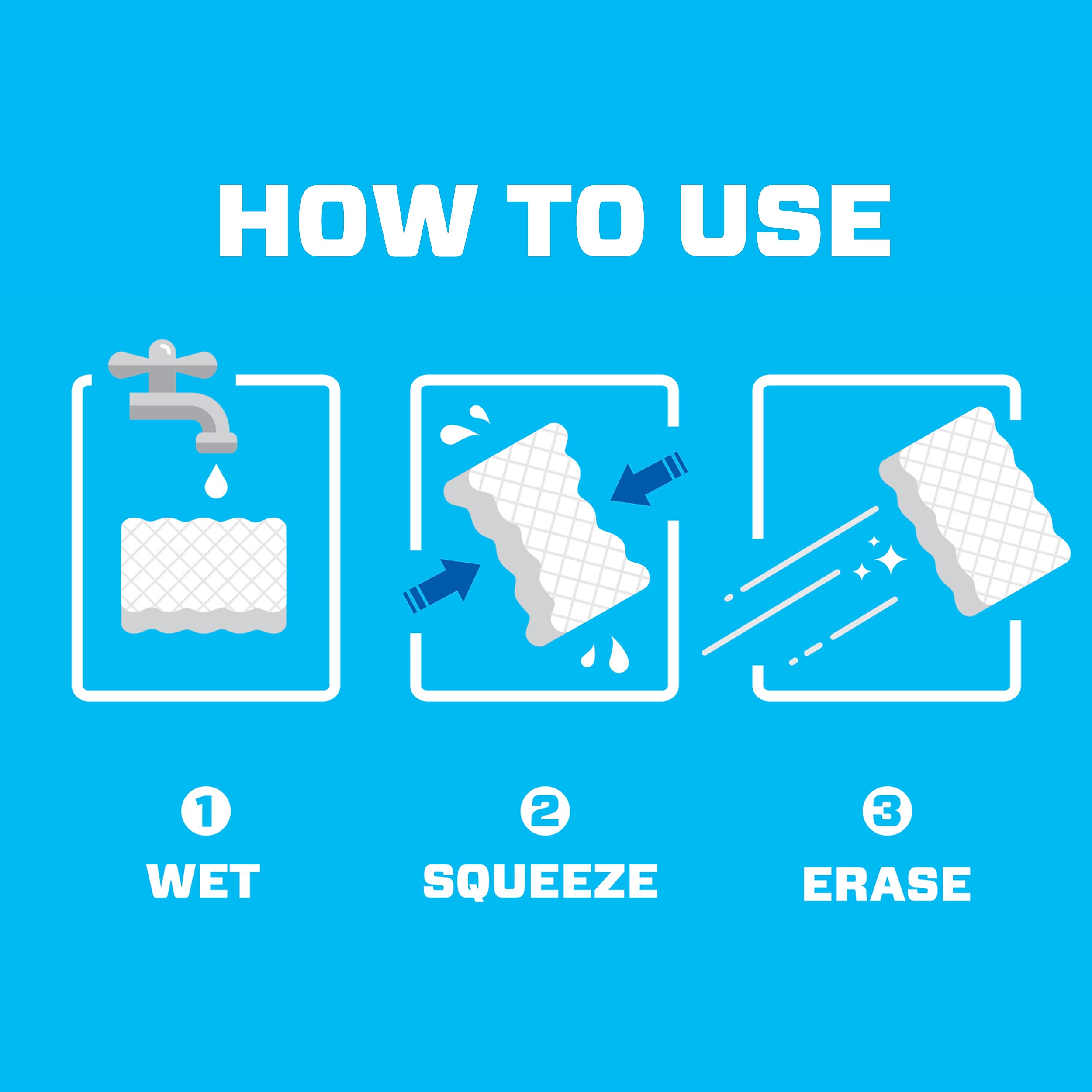 Mr. Clean Magic Eraser Original White Scouring Pad, 6 Pads/Pack, 6 Packs/Carton