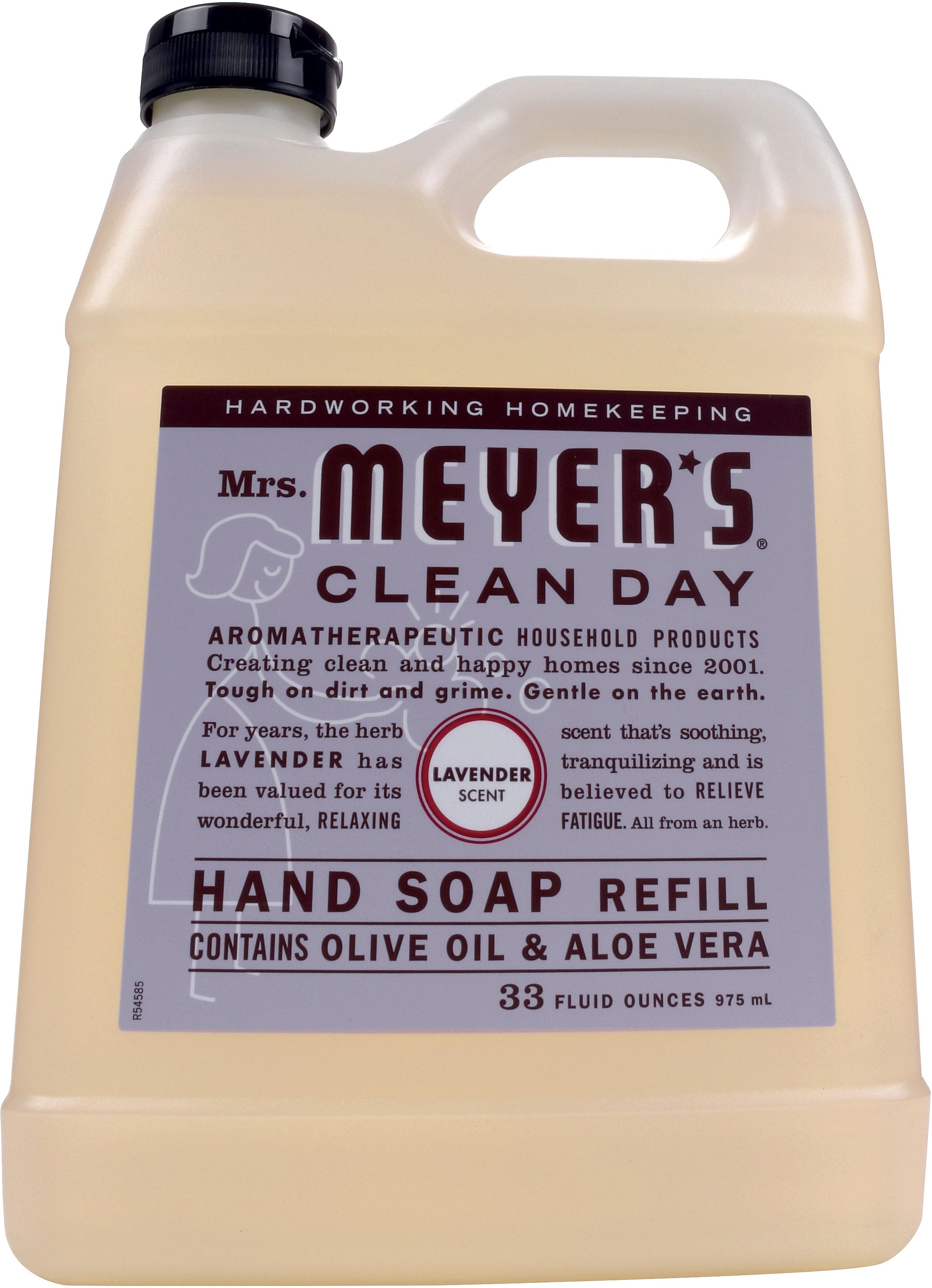 Mrs. Meyer's Clean Day Hand Soap Refill, Lavender, 33 fl oz