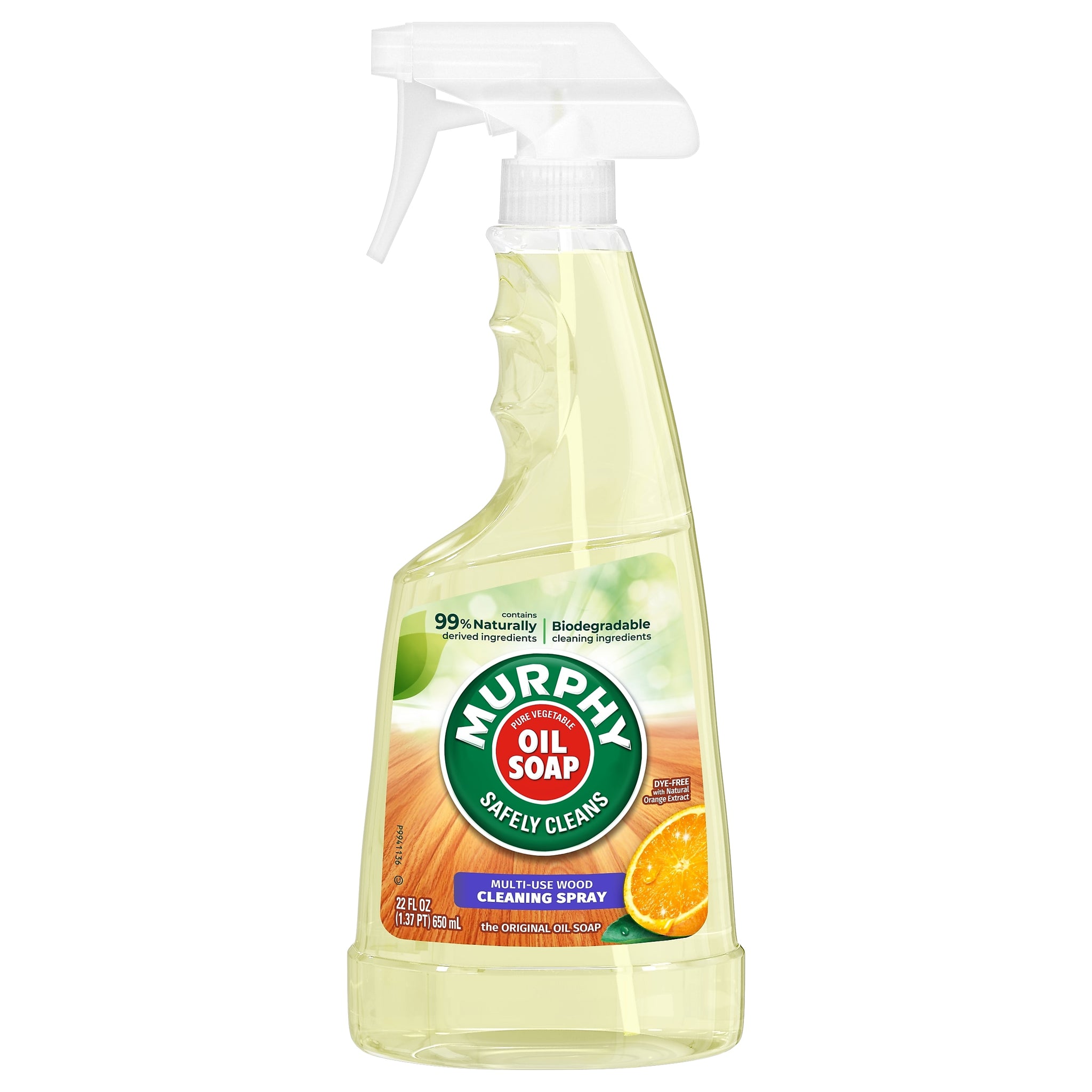 Murphy Oil Soap Spray Wood Cleaner, Orange, 22 Fluid Oz.