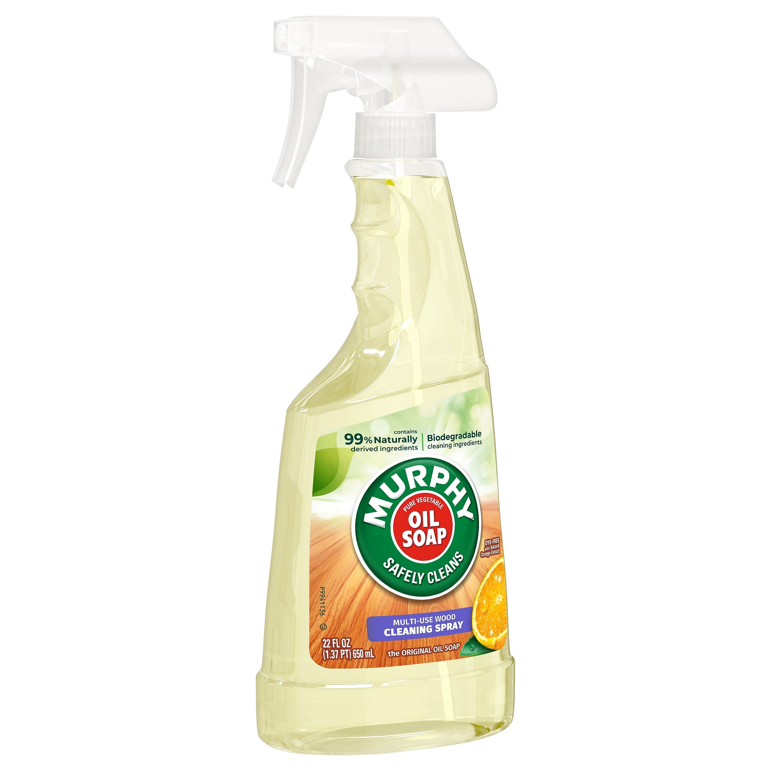 Murphy Oil Soap Spray Wood Cleaner, Orange, 22 Fluid Oz.
