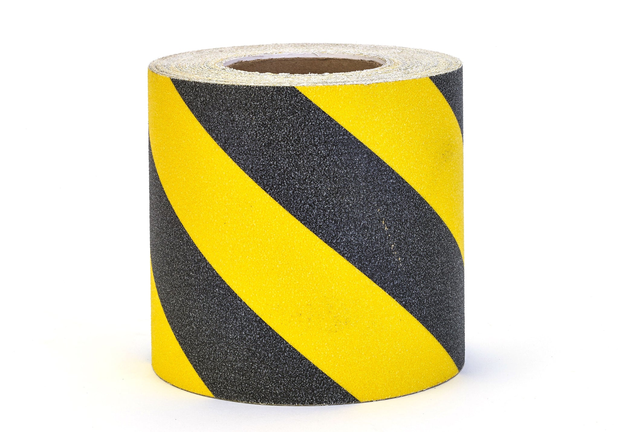 Mutual Industries Non-Skid Hazard Stripe Abrasive Tape, 6