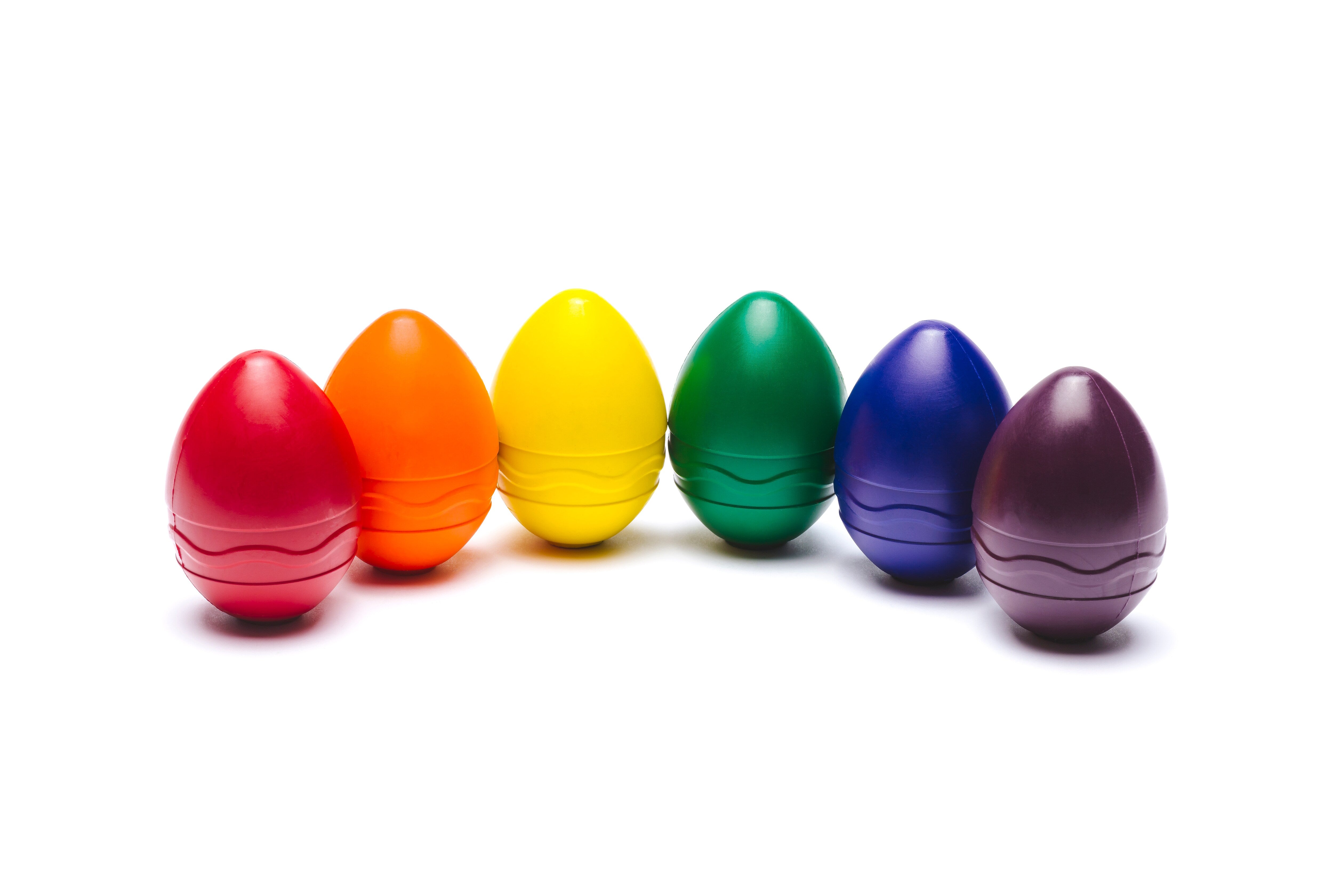 My First Crayola Washable Palm Grasp Crayons, 6/Pack