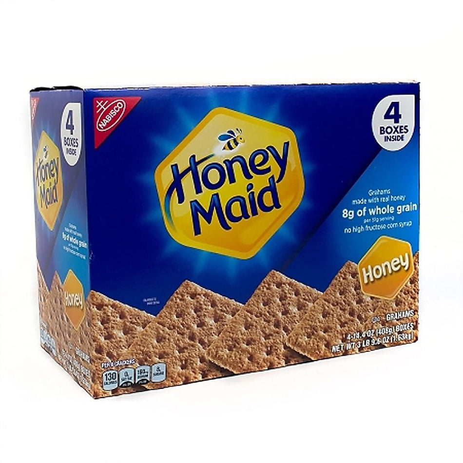 Nabisco Honey Maide Honey Graham Crackers, 14.4 oz., 4 Packs/Box,
