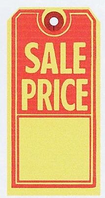 NAHANCO 2 5/8" x 5 1/4" Sale Tag, Red/Yellow, 1000/Pack