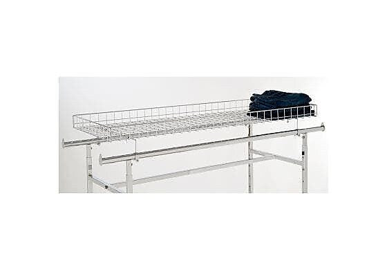 NAHANCO 23" x 54" x 3" Grid Topper For K40 and K41 Rack, Chrome