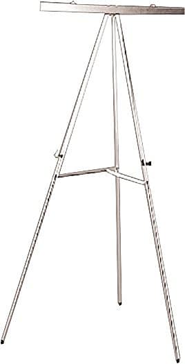 National Industries Display Tripod Easel, Silver