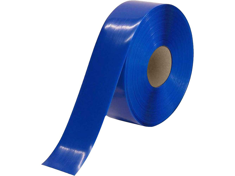 National Marker Safety Tape, 3" x 33.33 Yds., Blue