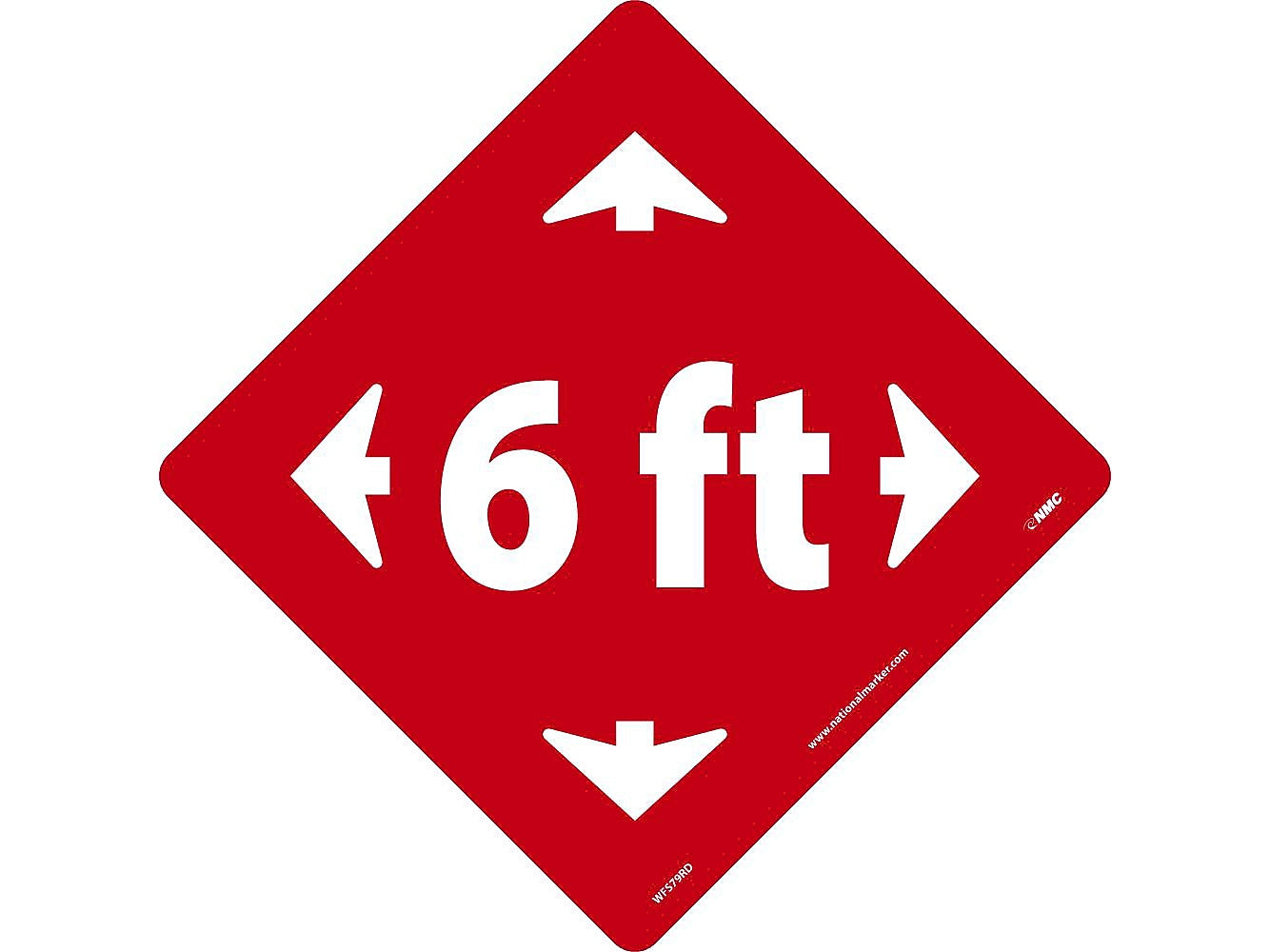 National Marker Walk-On™ Floor Decal, 