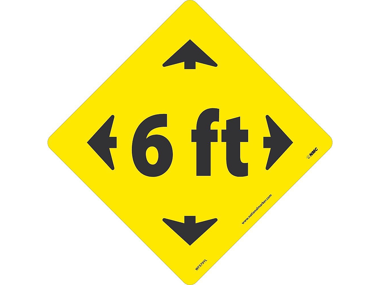 National Marker Walk-On™ Floor Decal, 