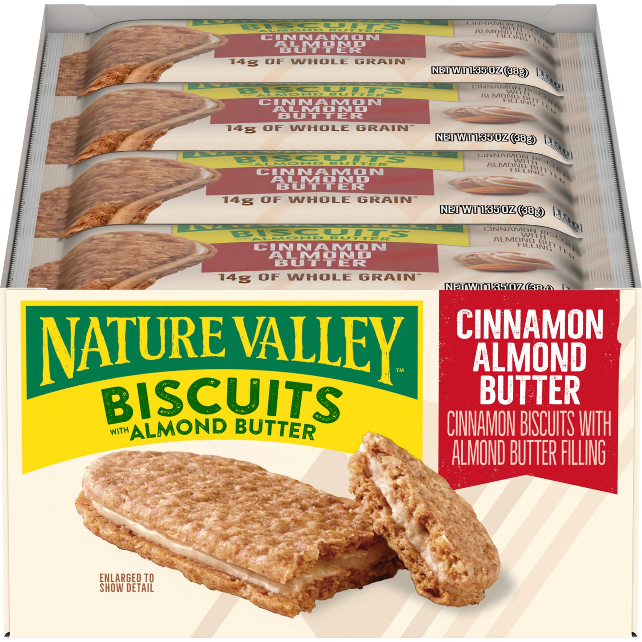 Nature Valley Almond Butter Breakfast Bar, 16 Bars/Box