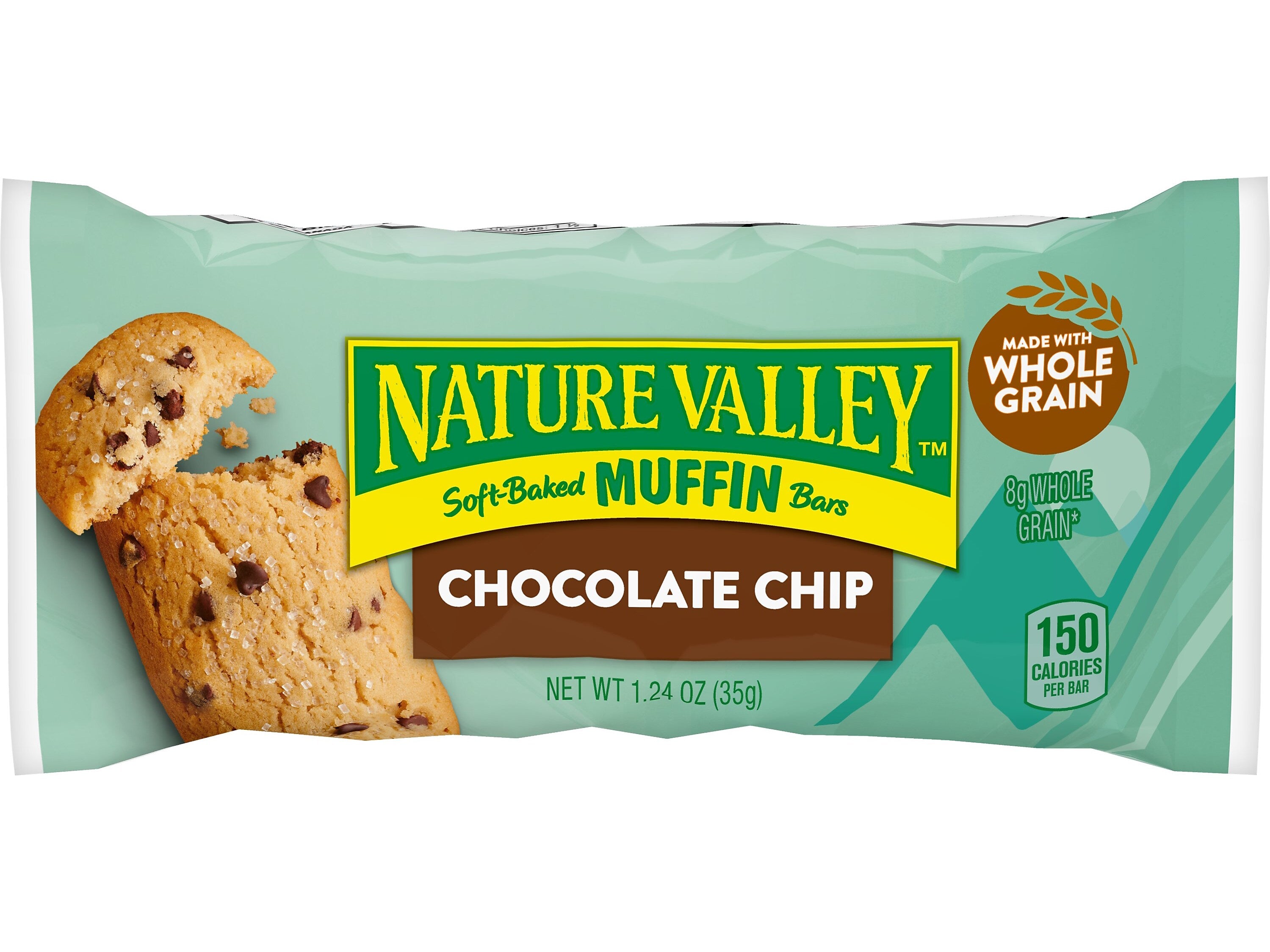 Nature Valley Chocolate Chip Soft-Baked Muffin Bar, 1.24 oz., Dozen