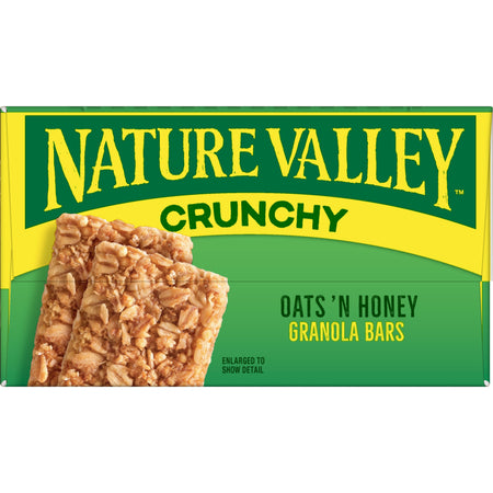 Nature Valley Oats & Honey Granola Bar, 1.49 oz, 18/Box