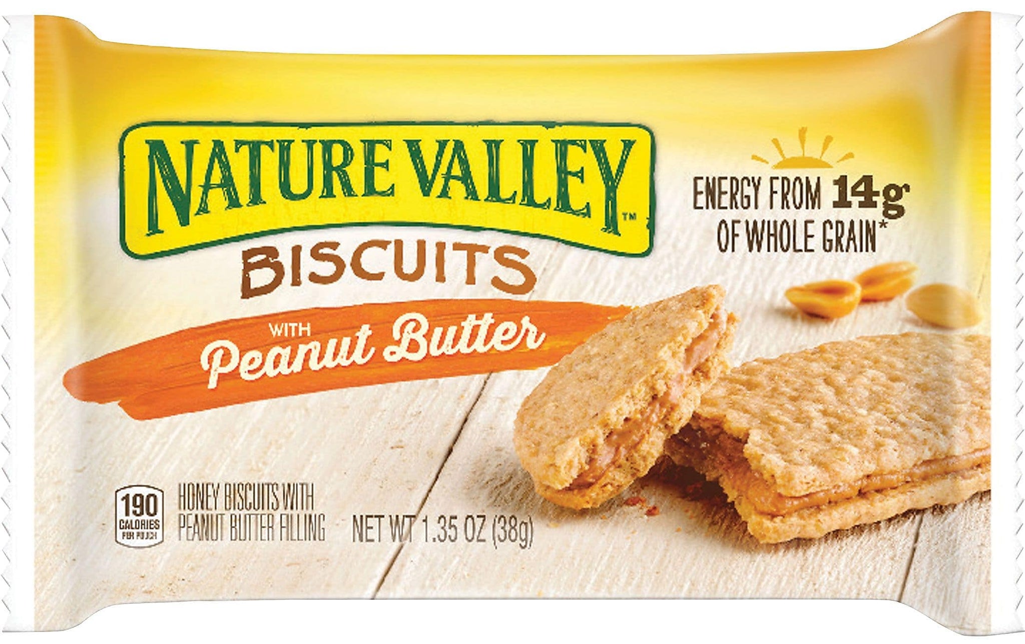 Nature Valley Peanut Butter Breakfast Bar, 16 Bars/Box