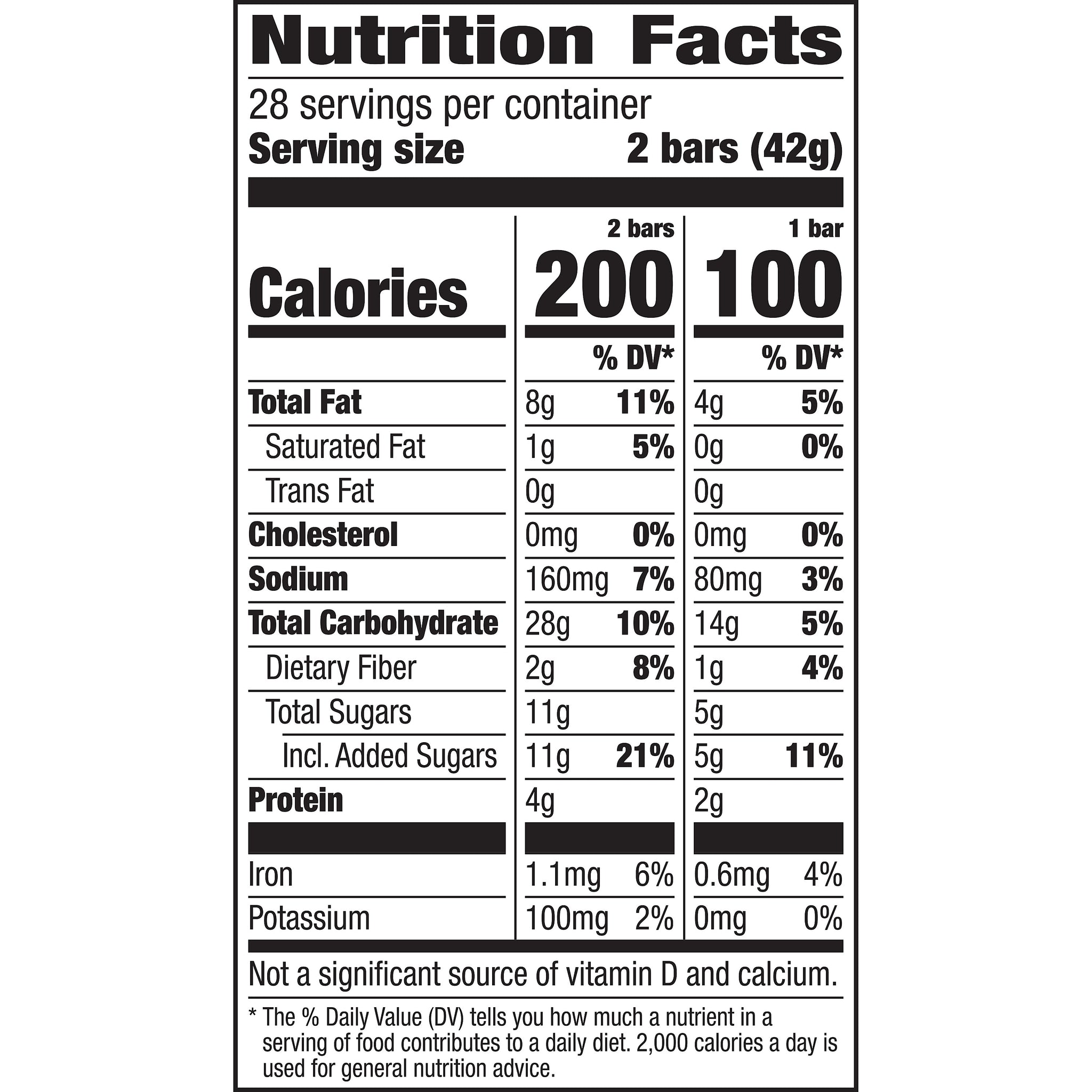 Nature Valley Peanut Butter Granola Bar, 28 Bars/Box