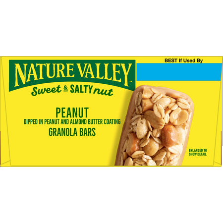 Nature Valley Sweet & Salty Peanut Nut Bar, 16 Bars/Box