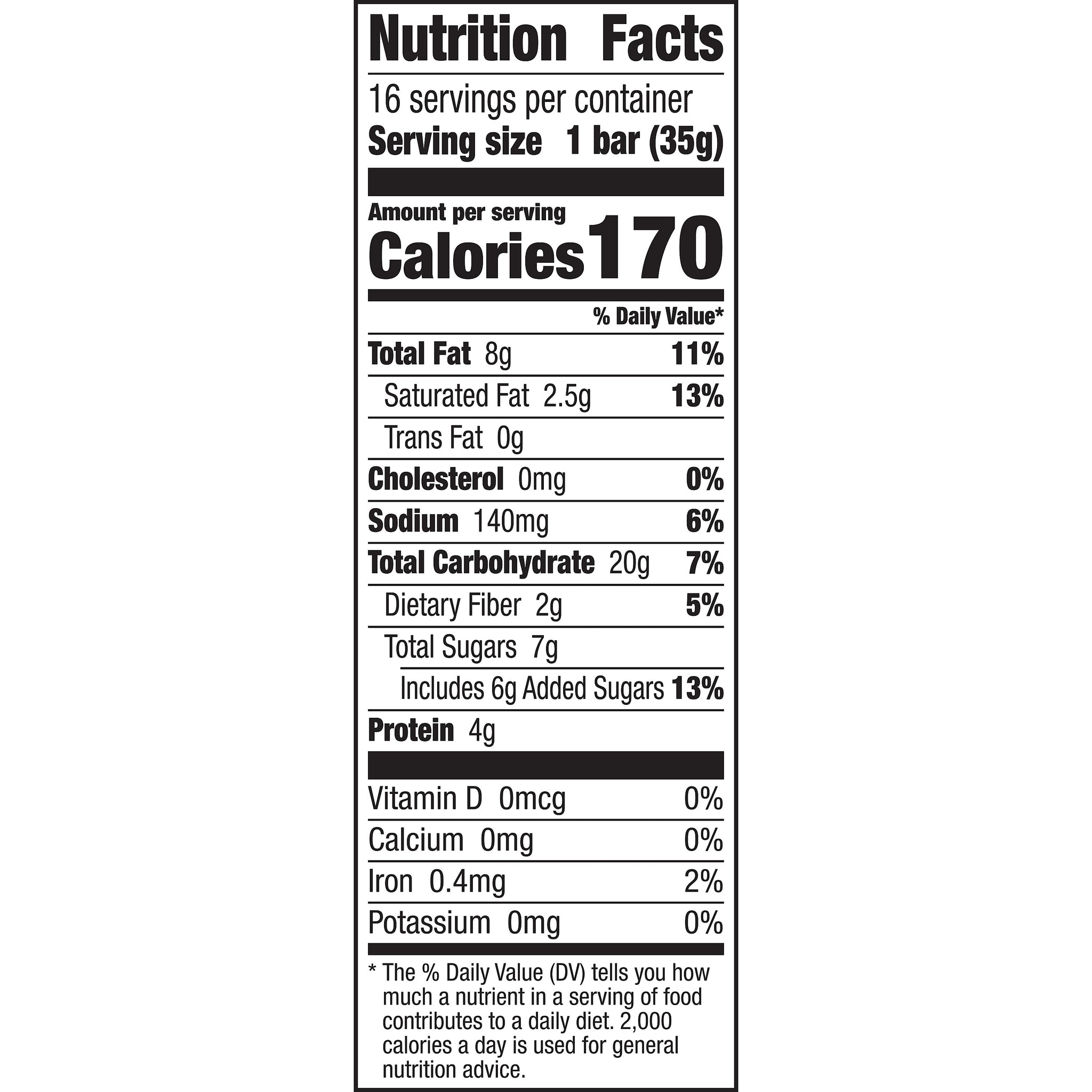 Nature Valley Sweet & Salty Peanut Nut Bar, 16 Bars/Box